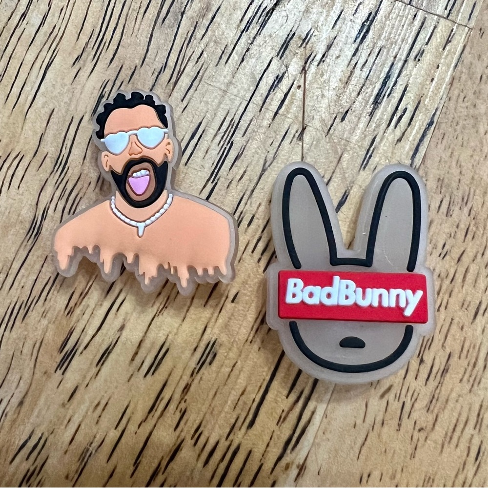 Bad bunny Jibbitz bundle of 6